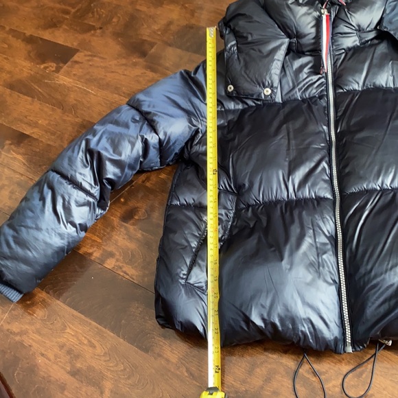 Tommy Hilfiger winter coat shiny navy blue - Picture 14 of 14
